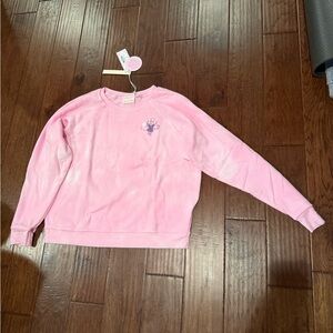 Roller Rabbit Pink Crew Neck Sweater